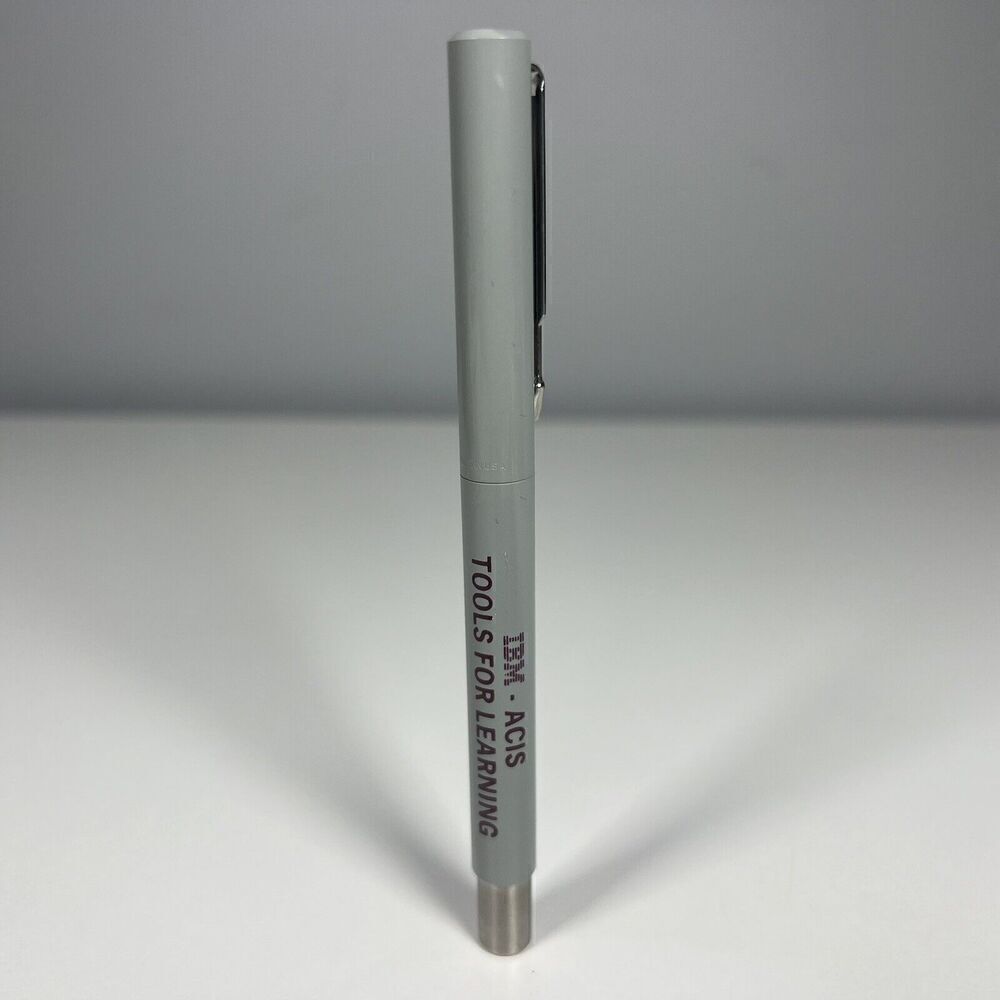 Vintage IBM ACIS Logo Parker Vector Roller Ball Pen Used